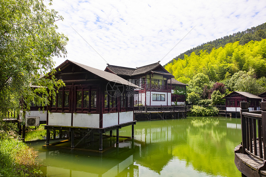 苏州中式古建筑图片