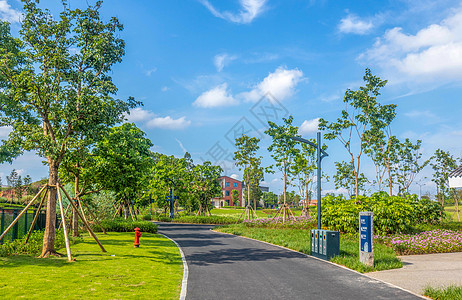 园林风光东南亚公园景观高清图片