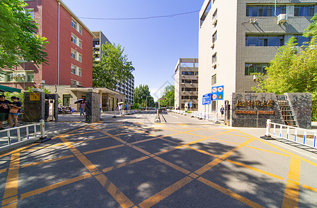 北京师范大学校门背景