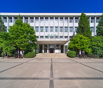 北京邮电大学图书馆图片