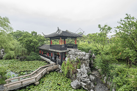 中式建筑凉亭图片