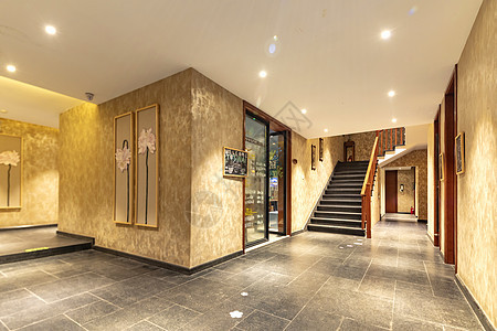 室内设计酒店走廊高清图片素材