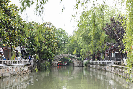 木渎古镇中国建筑高清图片素材