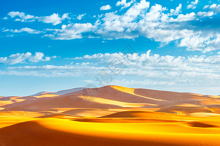 非洲风景撒哈拉沙漠风光背景