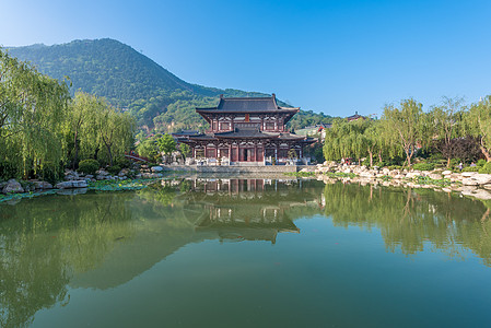 西安华清宫背景图片