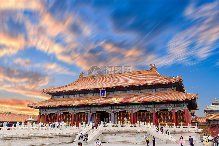 北京故宫博物院皇极殿图片