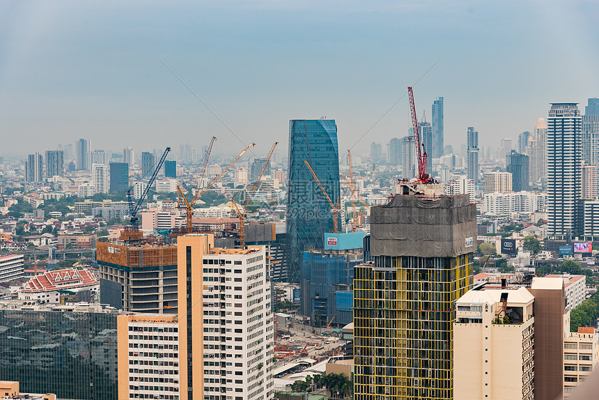 泰国曼谷城市建筑群图片