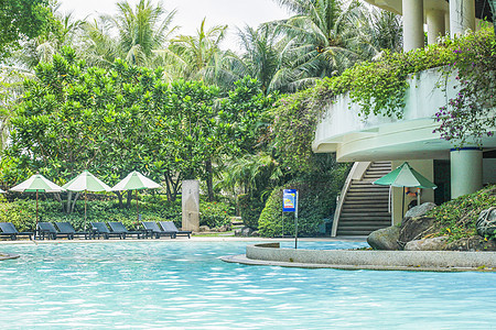 泰国普吉岛度假酒店泳池一角图片