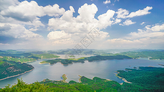 桓仁五女山五女山桓仁水库背景