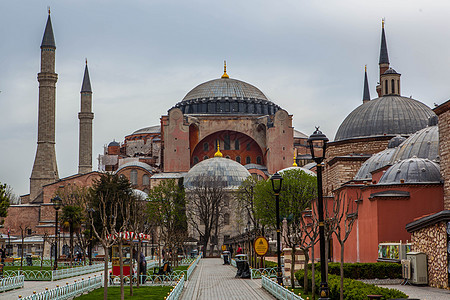 土耳其伊斯坦布尔圣索菲亚大教堂图片