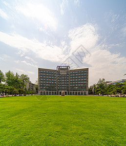 中国人民大学教学楼背景