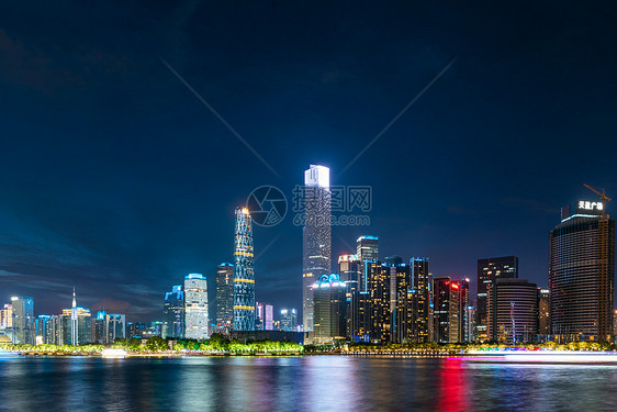广州城市夜色图片