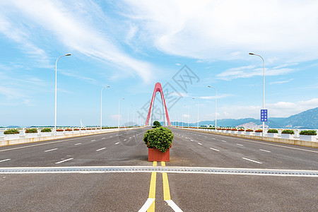 福建漳州双鱼岛大桥背景图片
