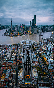 上海外滩中心背景图片