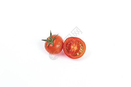 带水珠的小番茄番茄西红柿背景