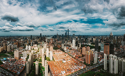 上海陆家嘴上海城市风景背景