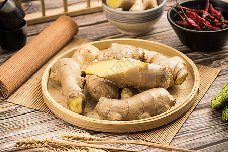 生姜餐饮食材生姜高清图片