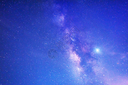 灿烂原宿星空夏季银河背景背景