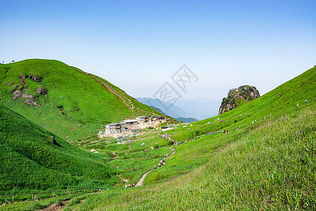 江西武功山风景图片