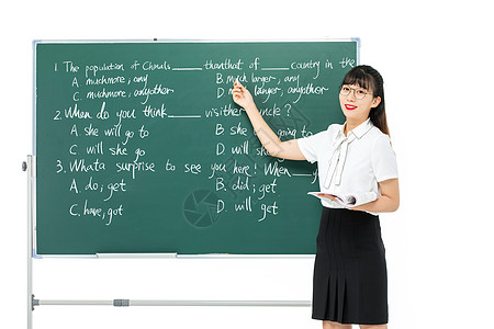 英语课老师图片