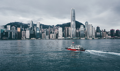 香港维多利亚港图片