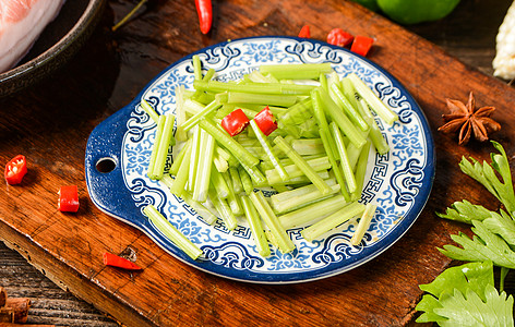 芹菜新鲜芹菜芹菜叶高清图片