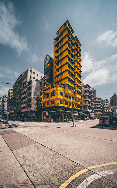 香港热门景点深水埗图片