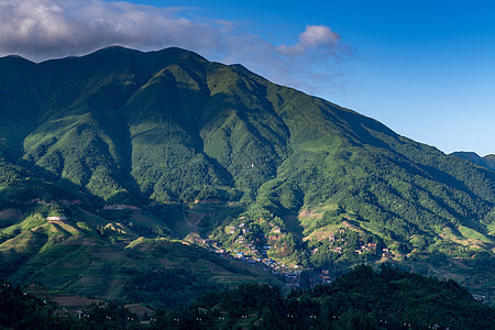 桂林龙脊梯田风景图片