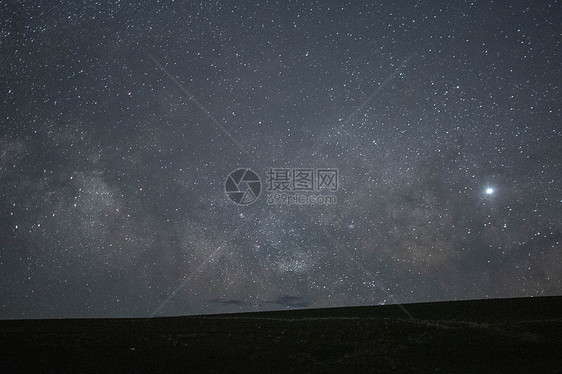 星空星野银河木星图片