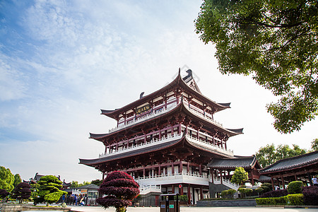 杜甫江阁背景