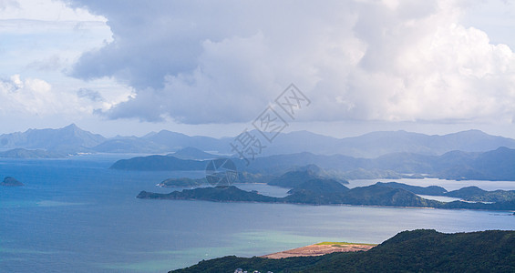 华侨城湿地广东省深圳市盐田区东部华侨城景区风光背景