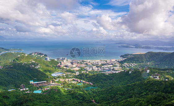 广东省深圳市盐田区东部华侨城景区风光图片