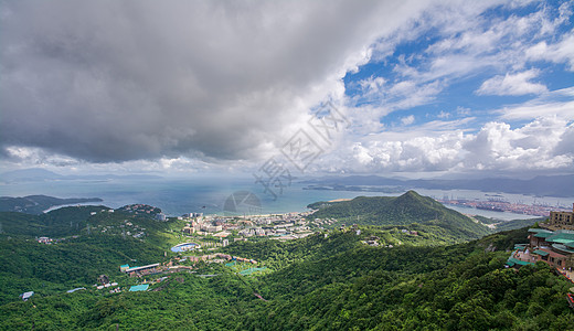 广东省深圳市盐田区东部华侨城景区风光图片