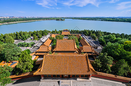 北京颐和园内景图片