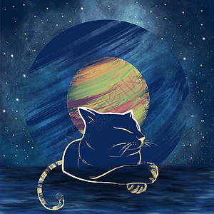 星空猫图片 星空猫素材 星空猫高清图片 摄图网图片下载 星空猫图片 星空猫素材 星空猫高清图片 摄图网图片下载