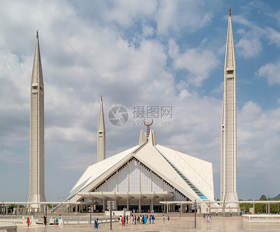 巴基斯坦首都伊斯兰堡国家清真寺图片