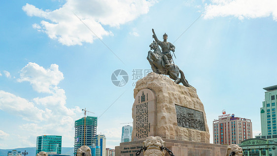 乌兰巴托成吉思汗广场图片