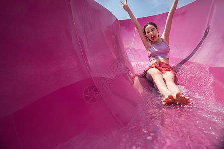 音乐喷泉玩水背景