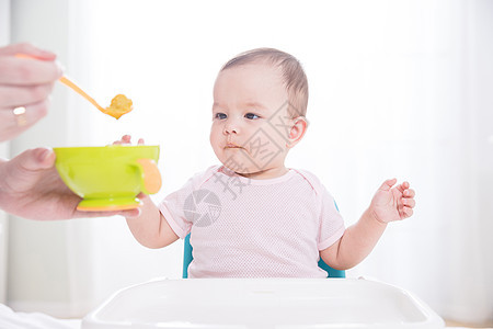 母婴喂辅食背景图片