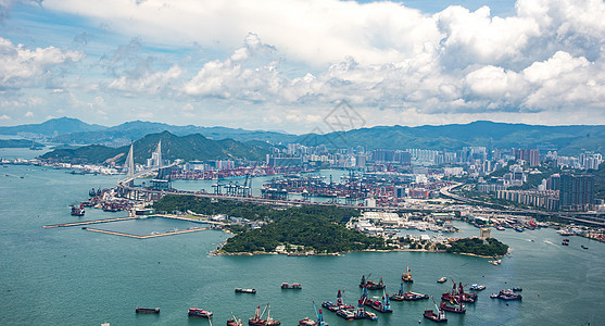 香港昂船洲大桥图片