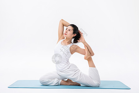女性瑜伽健身高清图片