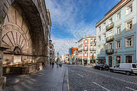 欧洲旅游城市波尔图城市建筑街景图片