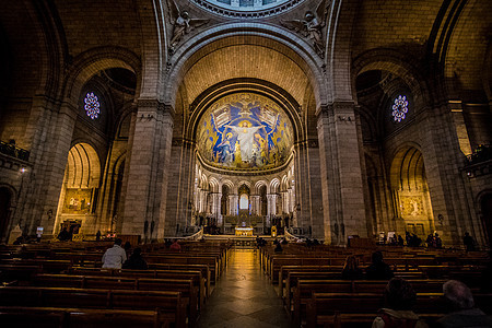 法国巴黎圣心大教堂图片