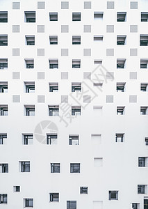 白色极简建筑图片