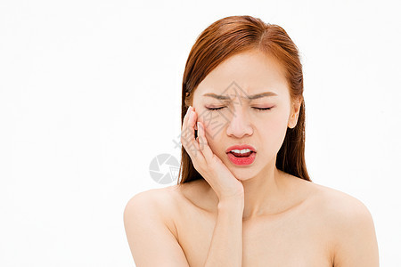 女性牙痛图片