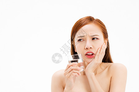 女性牙痛图片