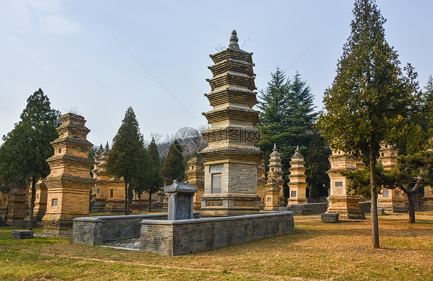 河南郑州少林寺风光图片