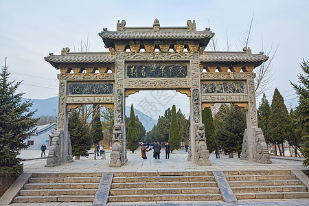 郑州旅游河南郑州少林寺风光背景