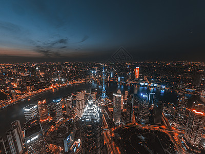 上海陆家嘴金融城背景图片