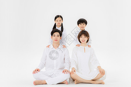 全家福简笔画背景